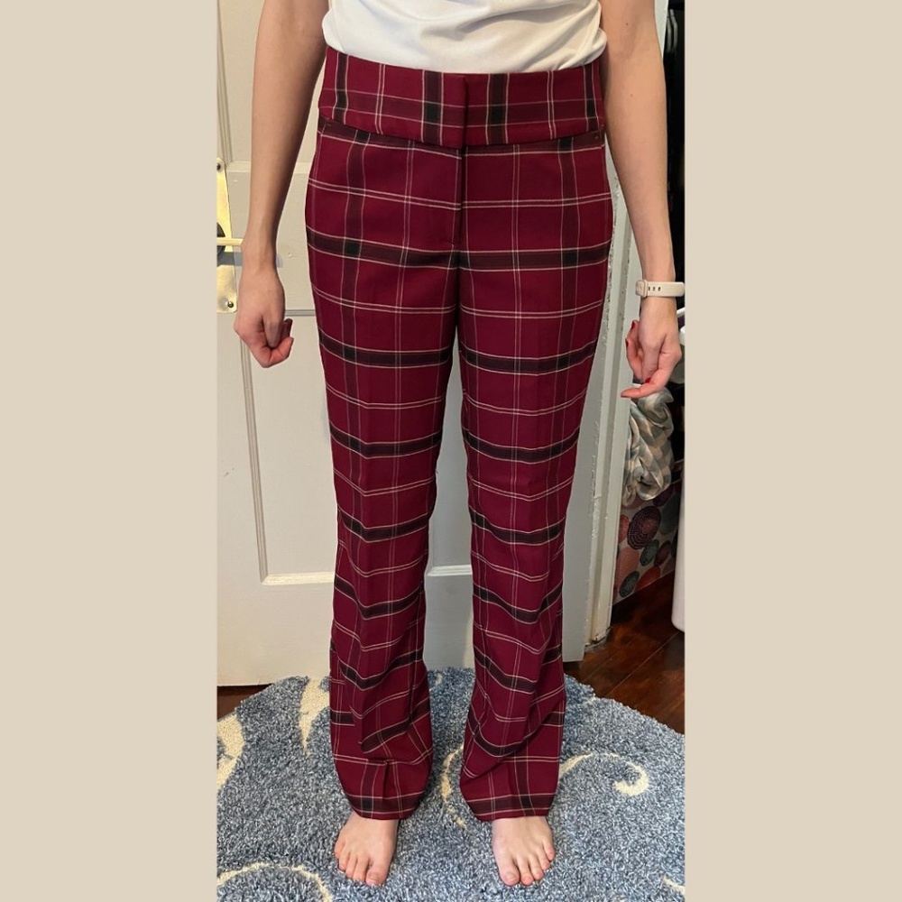 Plaid Slacks